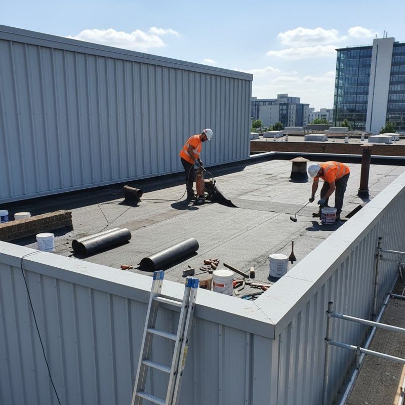 Flat Roof Repair detail